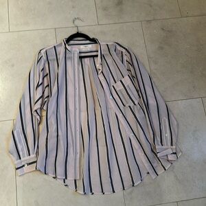 Isabel Marant Sheer Striped Button Down